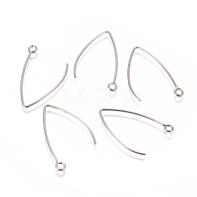 Tarnish Resistant 304 Stainless Steel Earring Hooks STAS-F227-26A-P-1