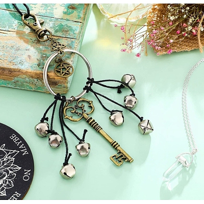 Creative Alloy Witch Bells Wind Chimes Door Pendant Decoration WICR-PW0001-26-1