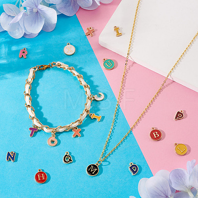 Alloy Enamel Charms ENAM-TA0003-59-1