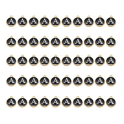 Golden Plated Alloy Charms ENAM-SZ0001-25B-A-1