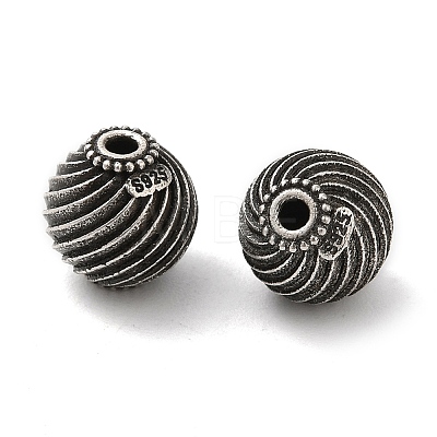 925 Sterling Silver Beads STER-M113-09AS-1