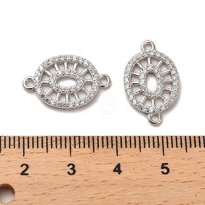 925 Sterling Silver Connector Charms STER-H110-11P-1