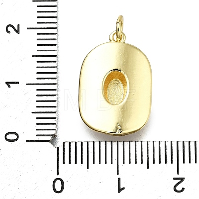 Brass Enamel Pendants KK-K400-20G-04-1