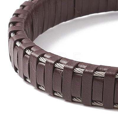 Leather Cord Bracelets BJEW-E352-11D-B-1