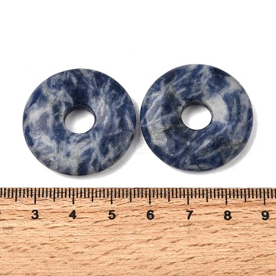 Natural Blue Spot Jasper Pendants G-A320-01A-11-1