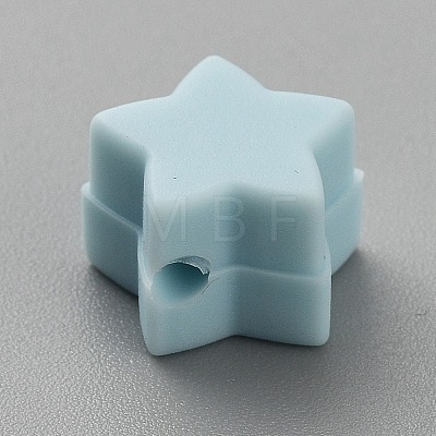 Star Silicone Focal Beads LS-SIL-TAC0008-08E-1