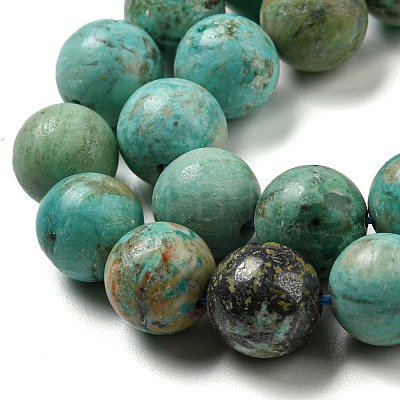 Natural Peruvian Turquoise(Jasper) Beads Strands G-A219-A05-04-1