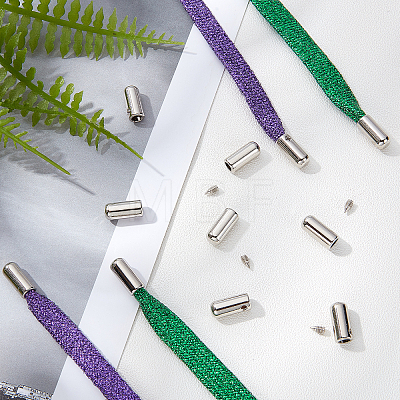 Zinc Alloy End Caps FIND-PH0001-48P-WH-1