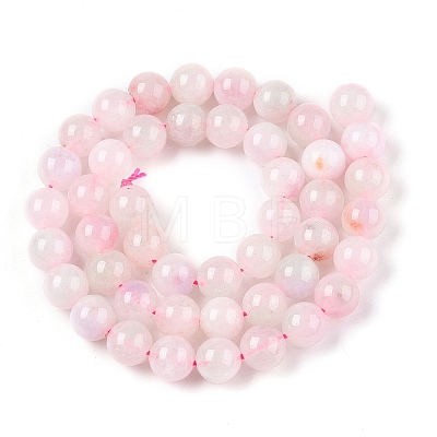 Dyed Natural White Jade Beads Strands G-T138-8mm-210-1-1