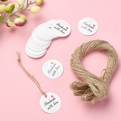 100Pcs Paper Gift Tags CDIS-YW0001-11D-1