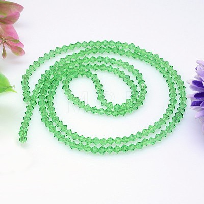 Faceted Imitation Austrian Crystal Bead Strands G-M180-10mm-15A-1