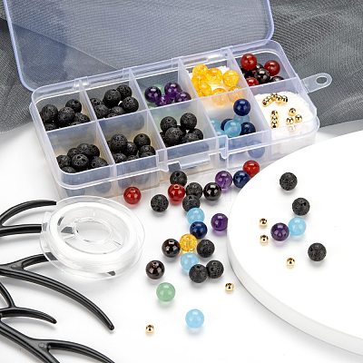 DIY Chakra Jewelry Making Kits DIY-FS0001-06-1