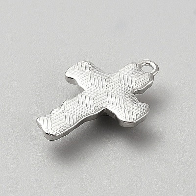 Alloy Enamel with Rhinestone Pendants FIND-CJC0017-88C-1
