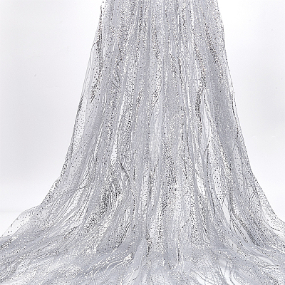 Polyester Paillette Fabric AJEW-WH0481-581C-1