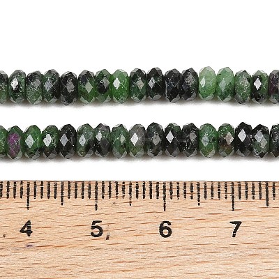 Natural Ruby in Zoisite Beads Strands GG-CBAE4D4-A09-01-1