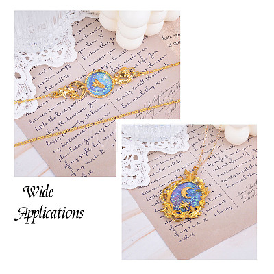 Kissitty Zinc Alloy Cabochons PALLOY-KS0001-06-1