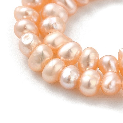 Natural Cultured Freshwater Pearl Beads Strands PEAR-F004-03-02-1