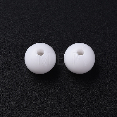 Opaque Acrylic Beads LS-X-MACR-S370-C10mm-01-1