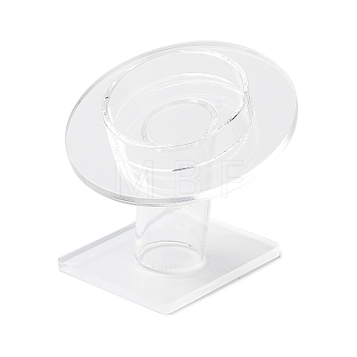 Acrylic Single Bracelet Diaplay Riser Stands BDIS-P004-01B-1