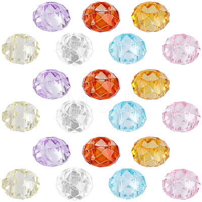 120Pcs Mixed Styles Glass Beads GLAA-PA0001-88-1
