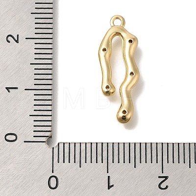 Brass Micro Pave Cubic Zirconia Pendants KK-B122-03D-04G-1