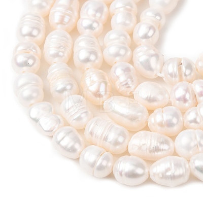 Natural Cultured Freshwater Pearl Beads Strands PEAR-F020-02A-1