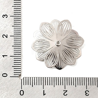 Brass Bead Caps KK-C167-03A-P-1