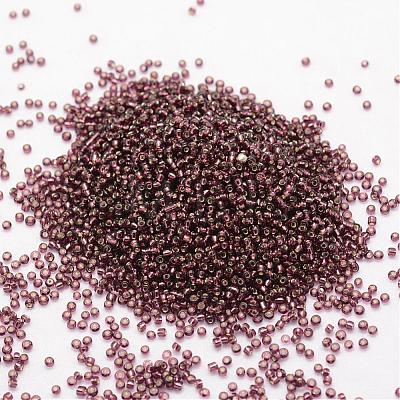 6/0 Transparent Glass Round Seed Beads SEED-J010-F6-57-1