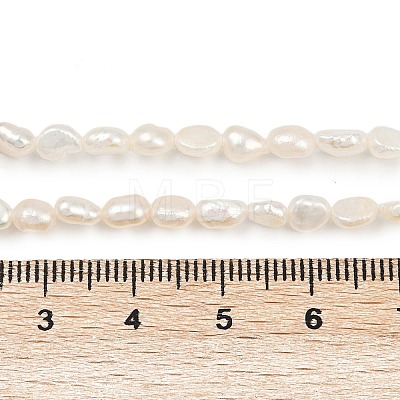 Natural Cultured Freshwater Pearl Beads Strands PEAR-P064-20F-01A-1