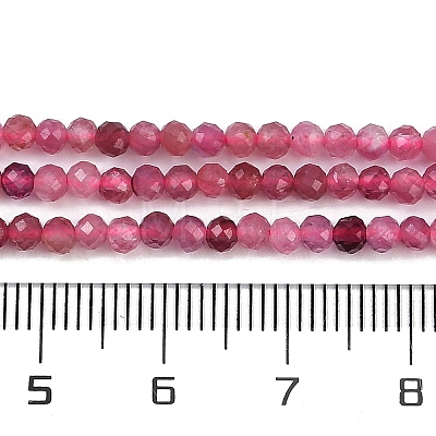 Natural Tourmaline Beads Strands G-F619-20A-3mm-01-1