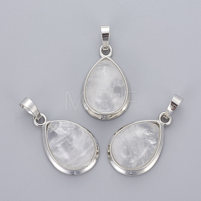 Natural & Synthetic Mixed Stone Pendants G-L512-C-1