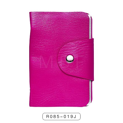 20 Slots Imitation Leather Rectangle DIY Nail Art Image Plate Storage Bags MRMJ-R085-019J-1