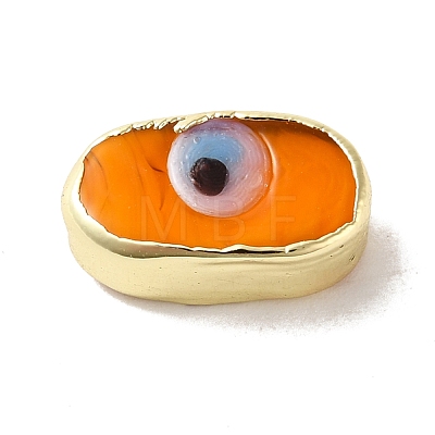 Handmade Evil Eye Lampwork Beads LAMP-D016-02LG-06-1