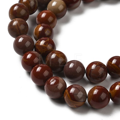 Natural Jasper Beads Strands G-H298-A05-03-1