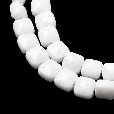 Opaque Glass Beads Strands GLAA-L050-C24-1