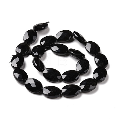 Natural Obsidian Beads Strands G-C238-05-1