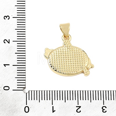 Baseball Alloy Enamel Pendants AL-CBAC8B4-01D-G-1