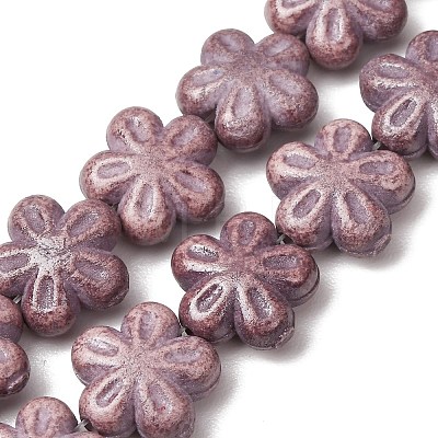 Vintage Handmade Porcelain Beads PR-CBAA37B-07C-1