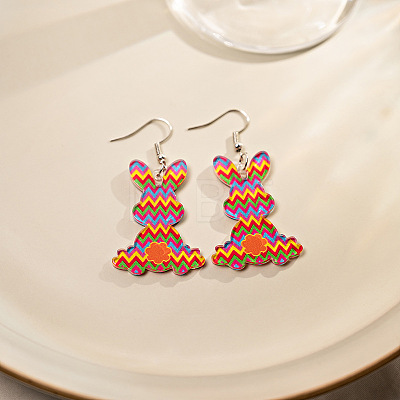 Easter Acrylic Dangle Earrings FS-WGF00F5-04-1