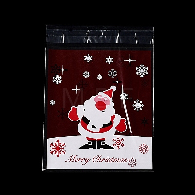 Christmas Theme Plastic Bakeware Bag OPP-Q004-03D-1