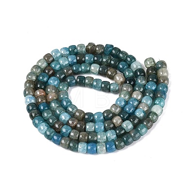 Ombre Effect Dyed Glass Beads Strands GLAA-Q106-05B-A06-1