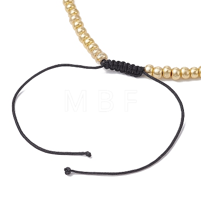 Glass Seed Beads Braided Beads Bracelets BJEW-JB09867-1