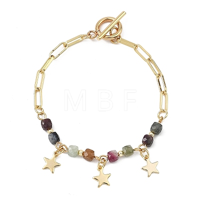 304 Stainless Steel Charm Bracelets BJEW-JB13801-1
