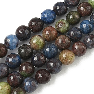 Natural Turquoise Beads Strands G-P574-A04-6mm-1