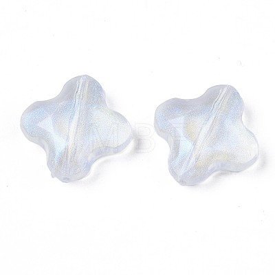 Transparent Acrylic Beads OACR-N008-076-1