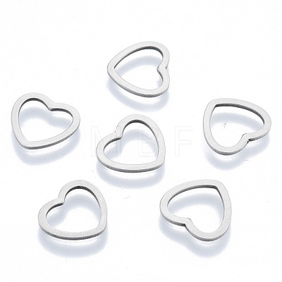 Non-Tarnish 201 Stainless Steel Linking Rings STAS-N090-T06-1-1