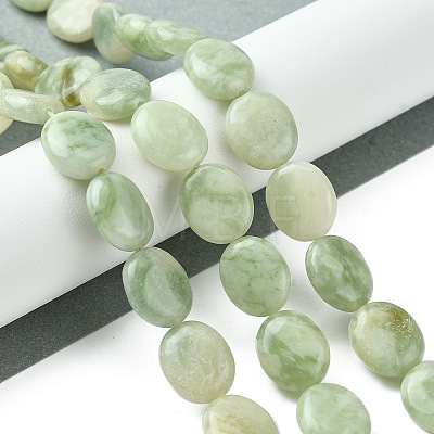 Natural Xiuyan Jade Beads Strands G-K365-B11-02-1