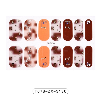 Full Cover Nail Stickers MRMJ-T078-ZX-3130-1
