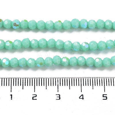 Opaque Glass Beads Strands EGLA-A035-P4mm-L14-1