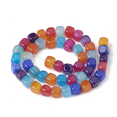 Natural Agate Beads Strands G-S287-01-1